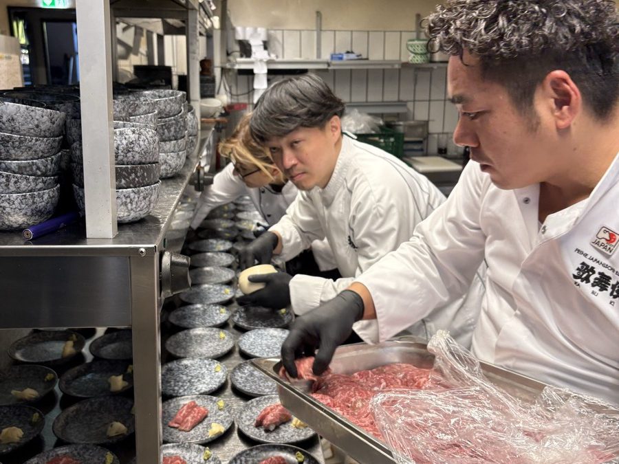 Live Cooking beim Toriyama Umami Wagyu Degustationsmenü in Augsburg