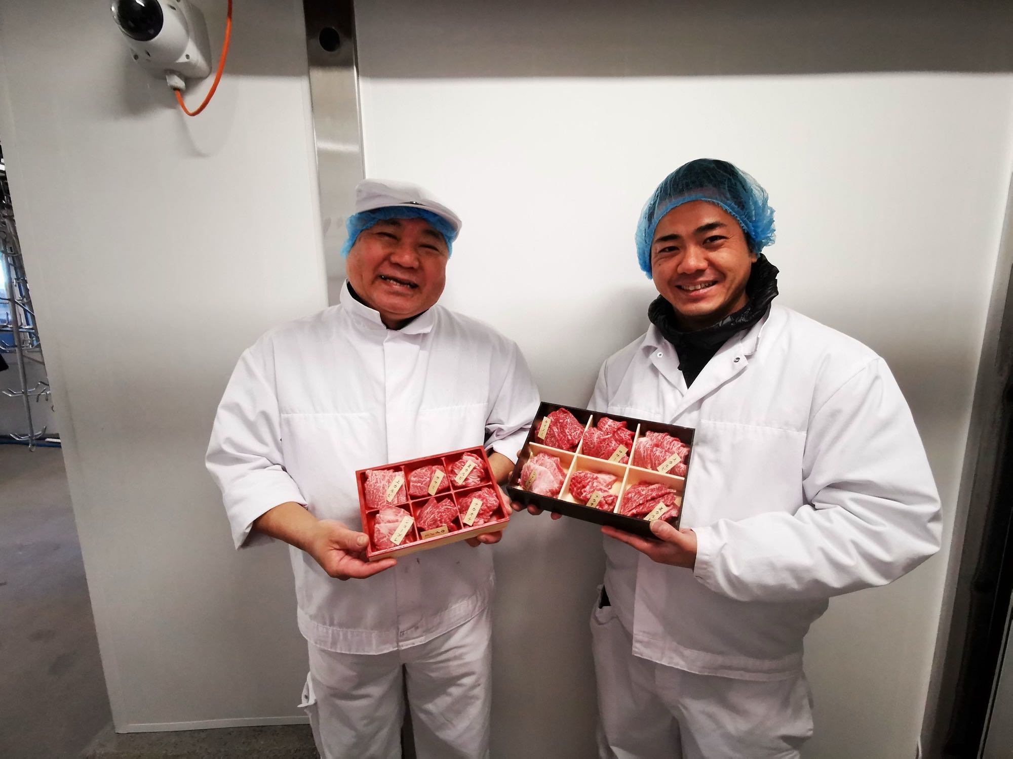 Zwei KABUKI-Meister mit verarbeitetem Wagyu