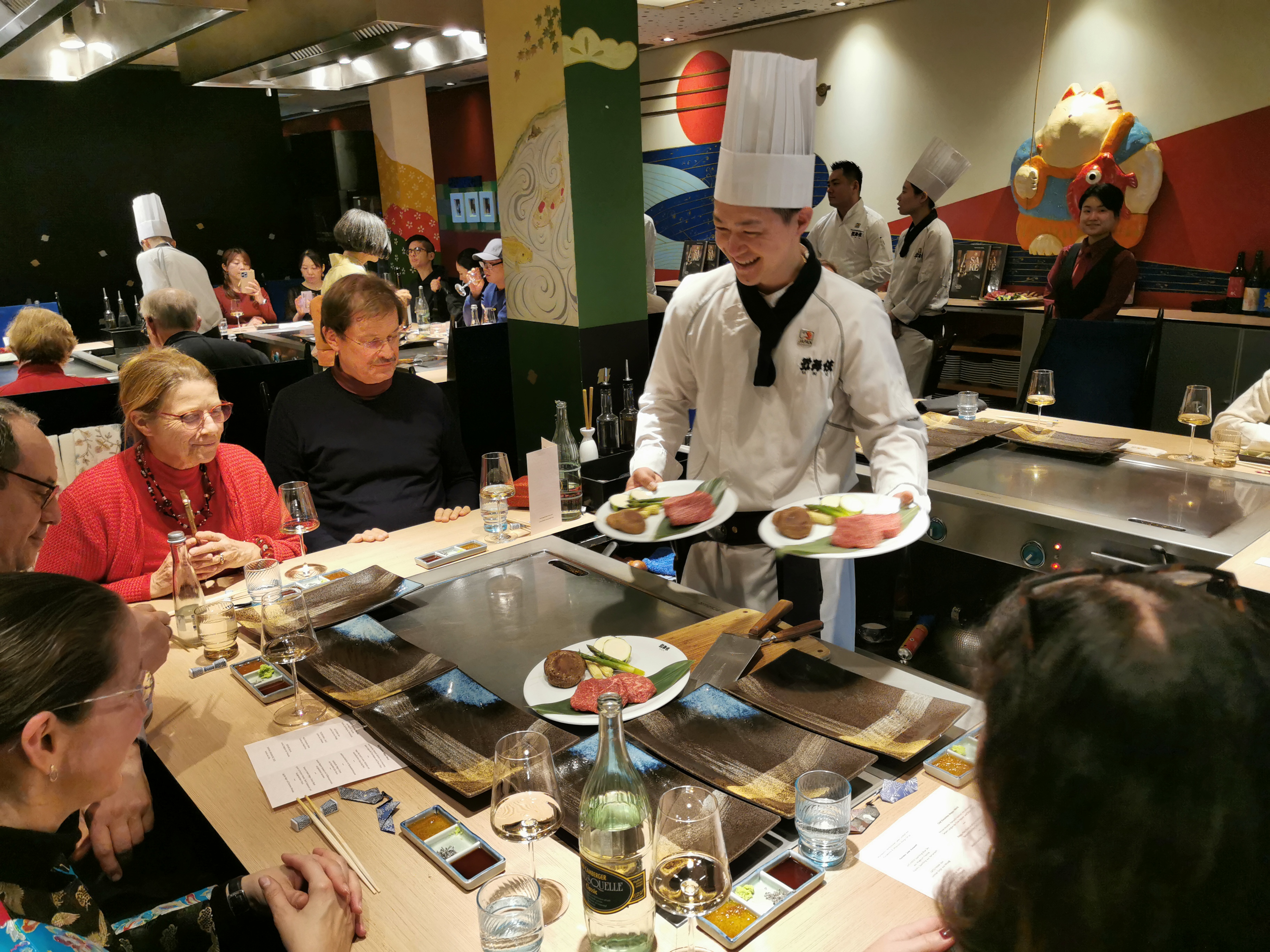 ディナーの様子