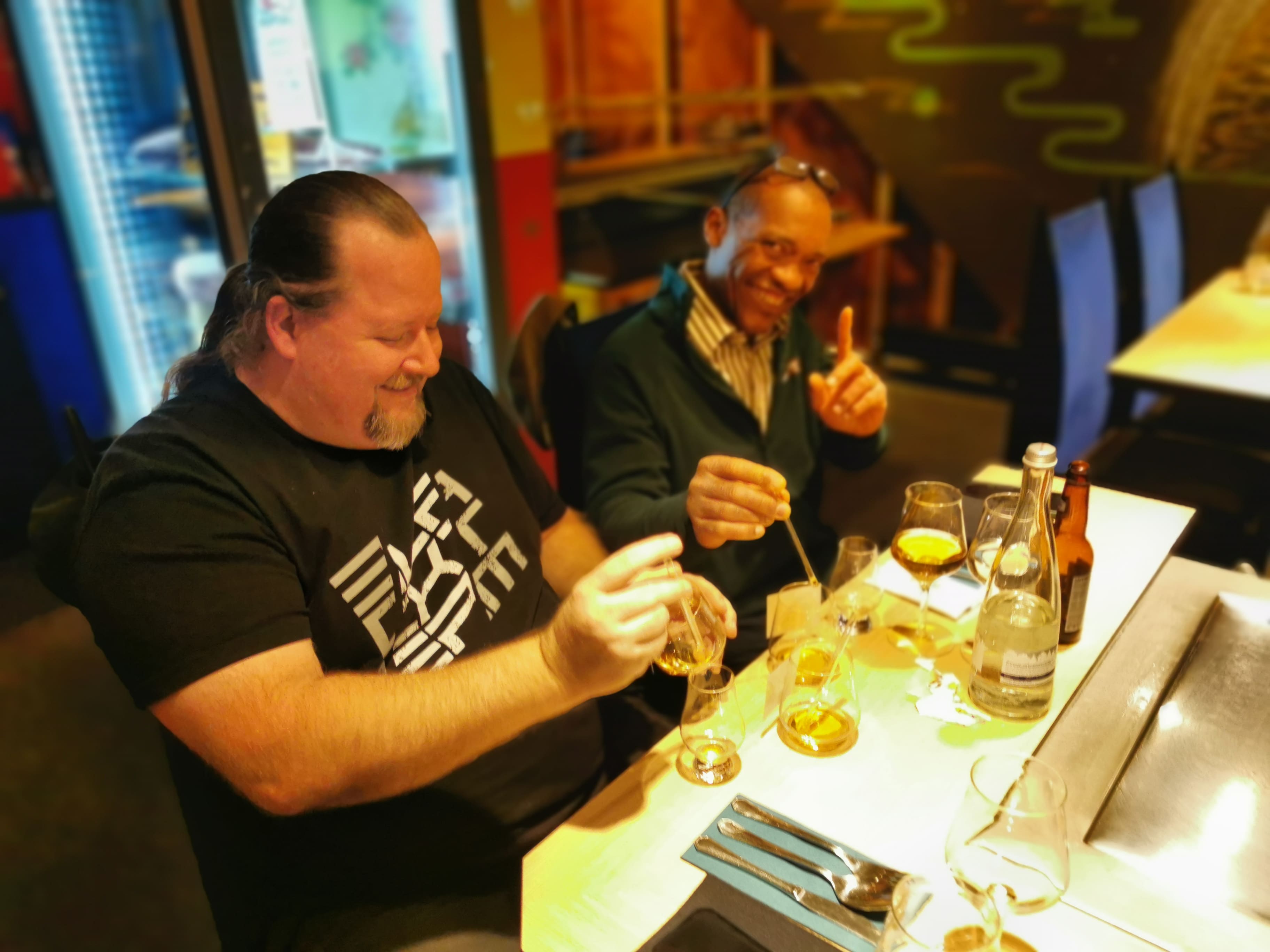 ペアリングを楽しむ様子